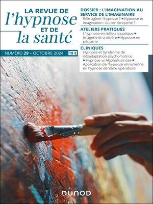 cover image of Revue de l'hypnose et de la santé N°29--4/2024